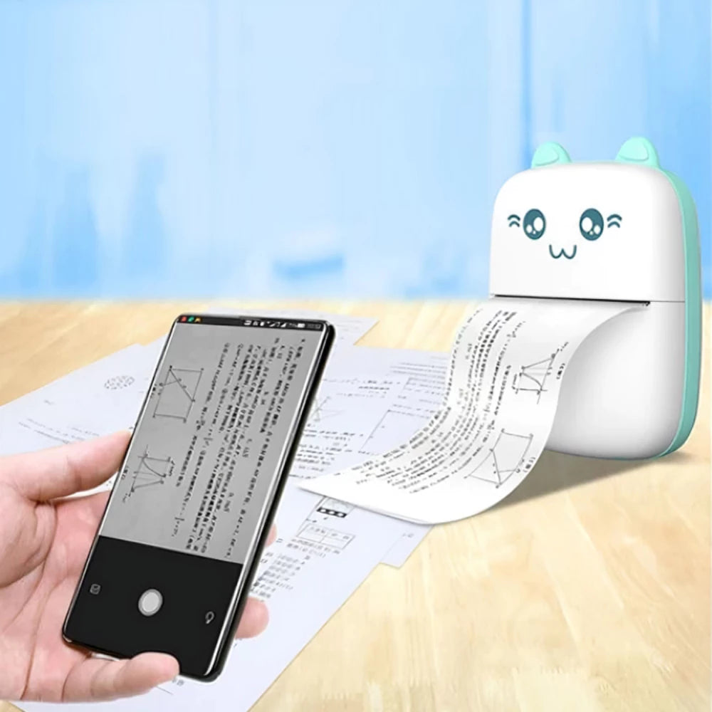 MINI IMPRESORA TÉRMICA  1 rollo